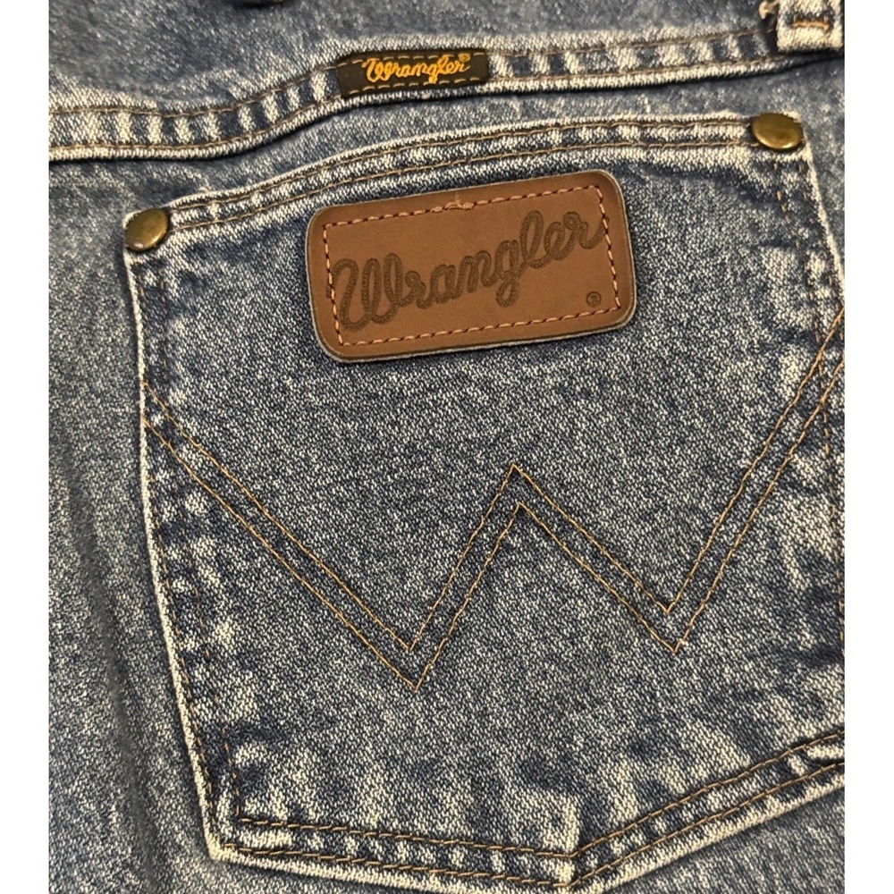 Wrangler 47MWZ Regular Fit Jeans Mens 36x30‎ Made in Mexico USA Fabric - Picture 4 of 6